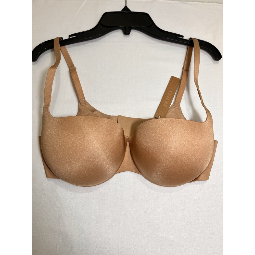 SKIMS 34C Ultimate Push-Up Underwire Balconette Bra Clay